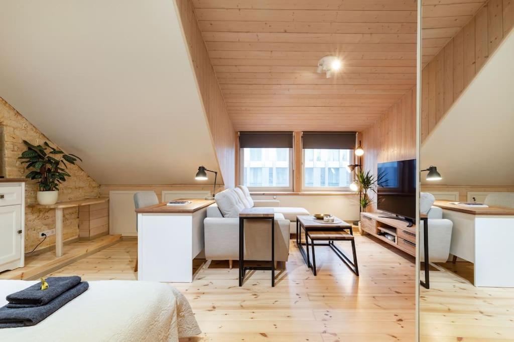 Luxury Apartment In Gedimino Av. VNO Buitenkant foto